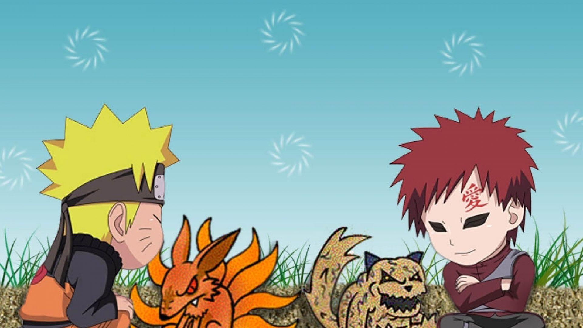 Naruto and Gaara Chibi Wallpapers - Top Free Naruto and Gaara Chibi  Backgrounds - WallpaperAccess