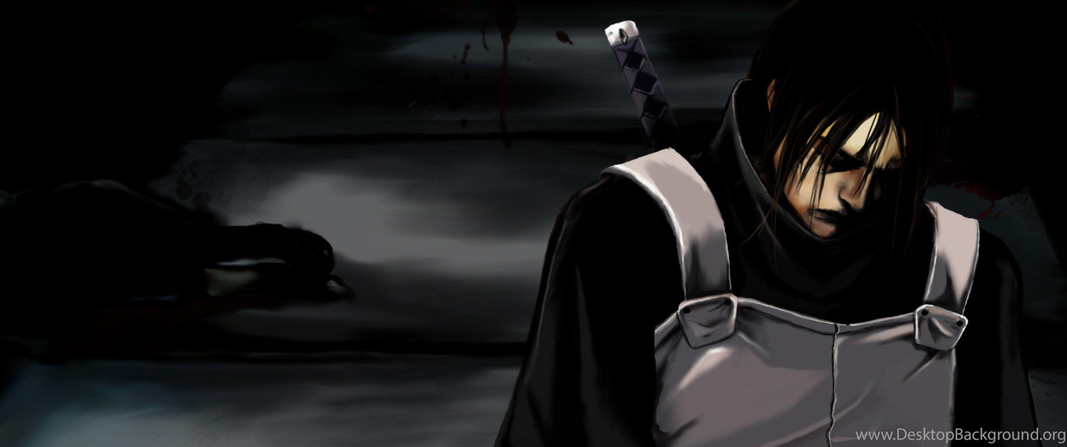 3440x1440 Itachi Anbu Wallpaper Ndemok.com Desktop Background