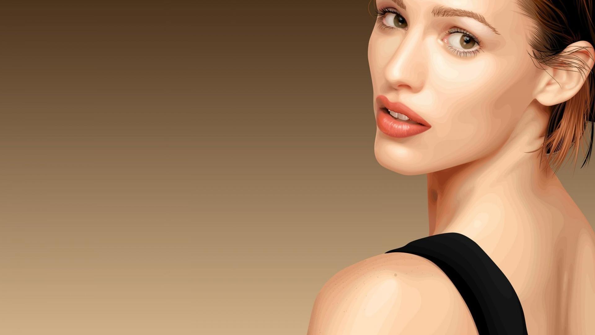 1920x1080 Women vector jennifer garner wallpaper