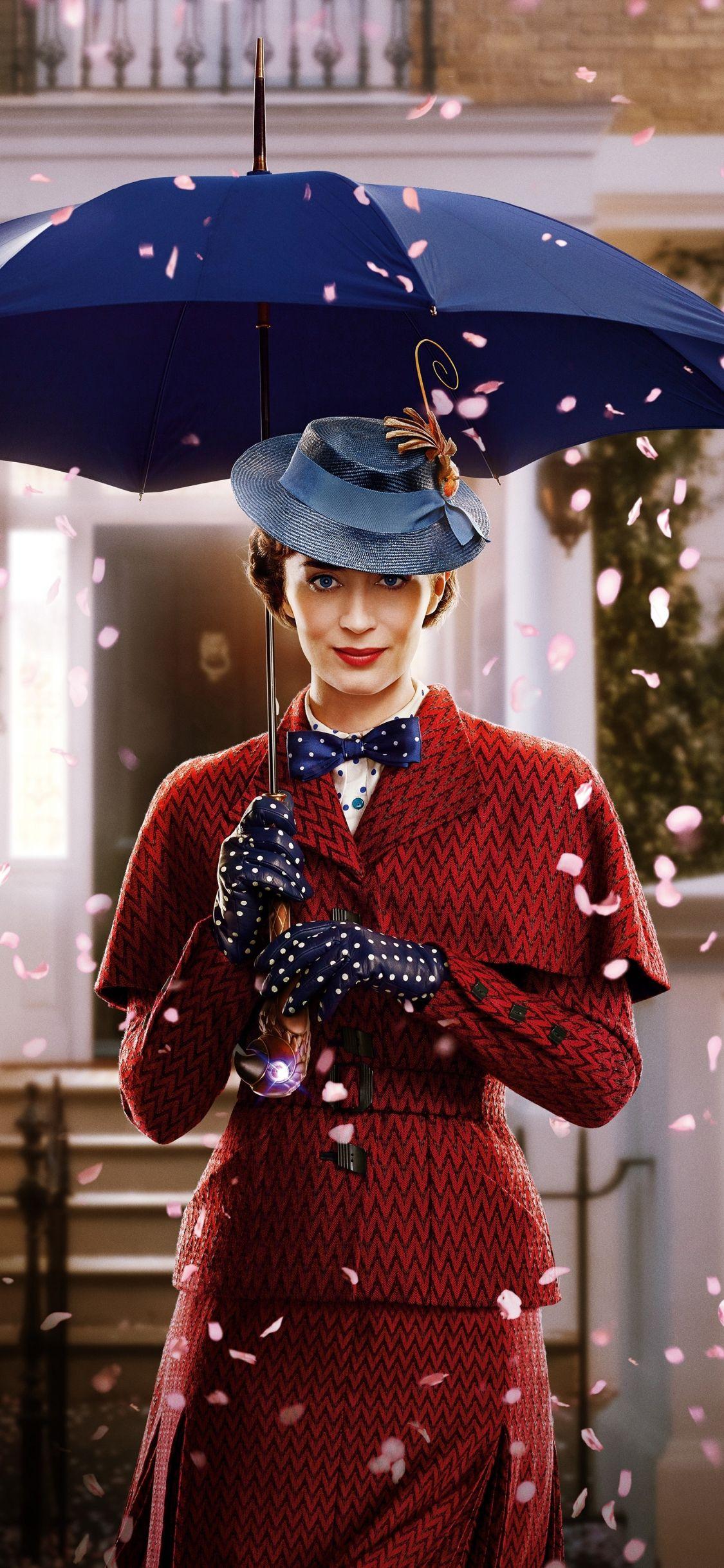 1125x2436 Download 1125x2436 wallpaper mary poppins returns, emily blunt, iphone x 1125x2436 HD image, background, 16037