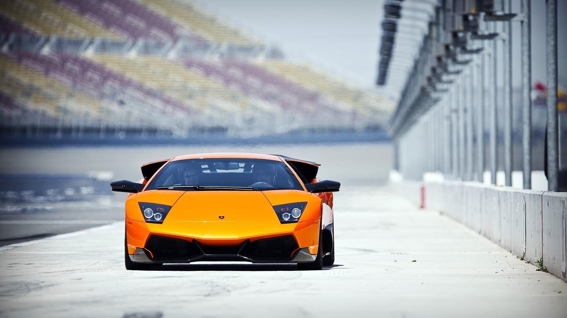 1920x1080 Lamborghini Murcielago SV Track wallpaperx1080