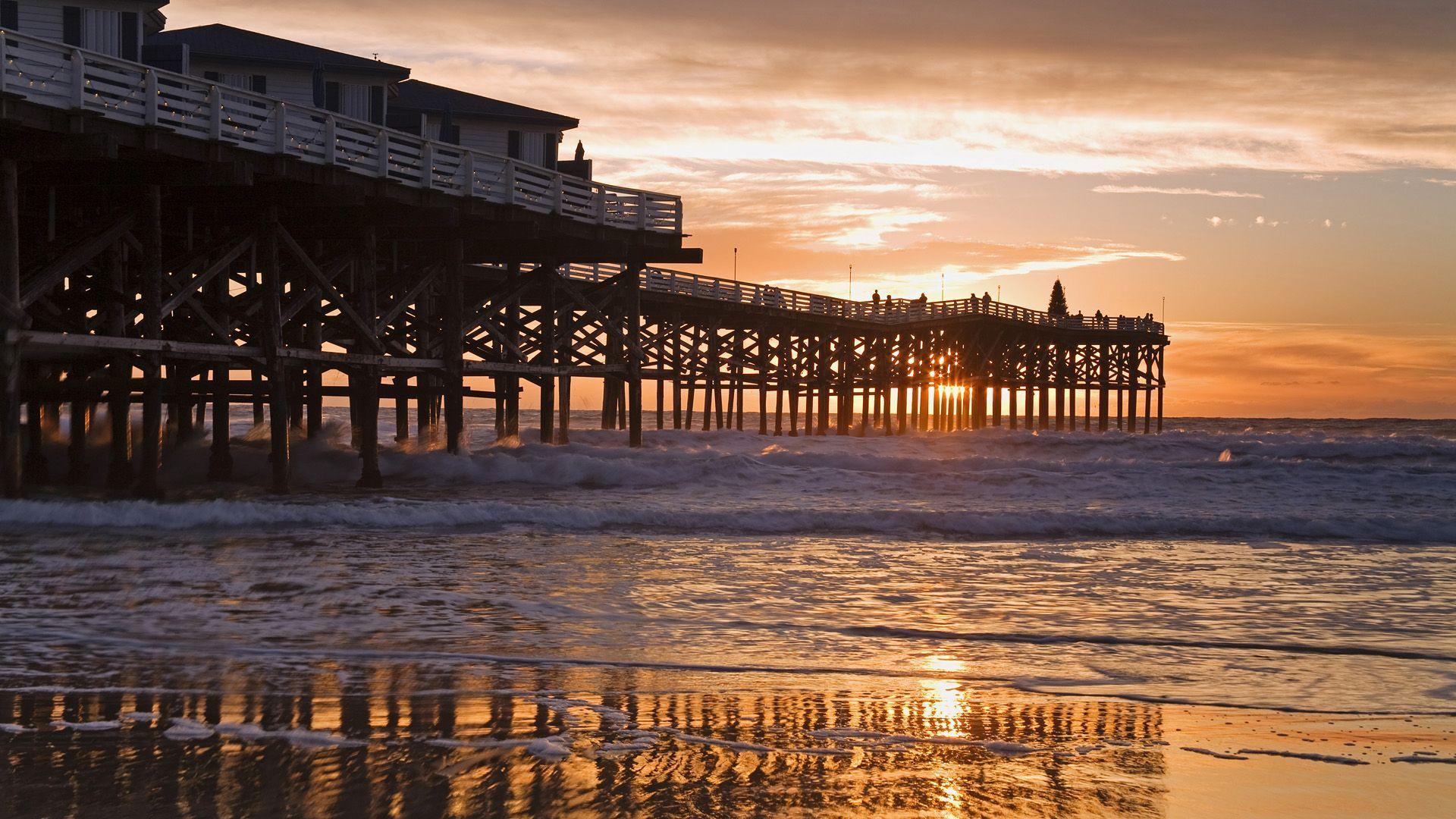 1920x1080 Landscapes. Pacific beach san diego, San diego beach, Pacific beach