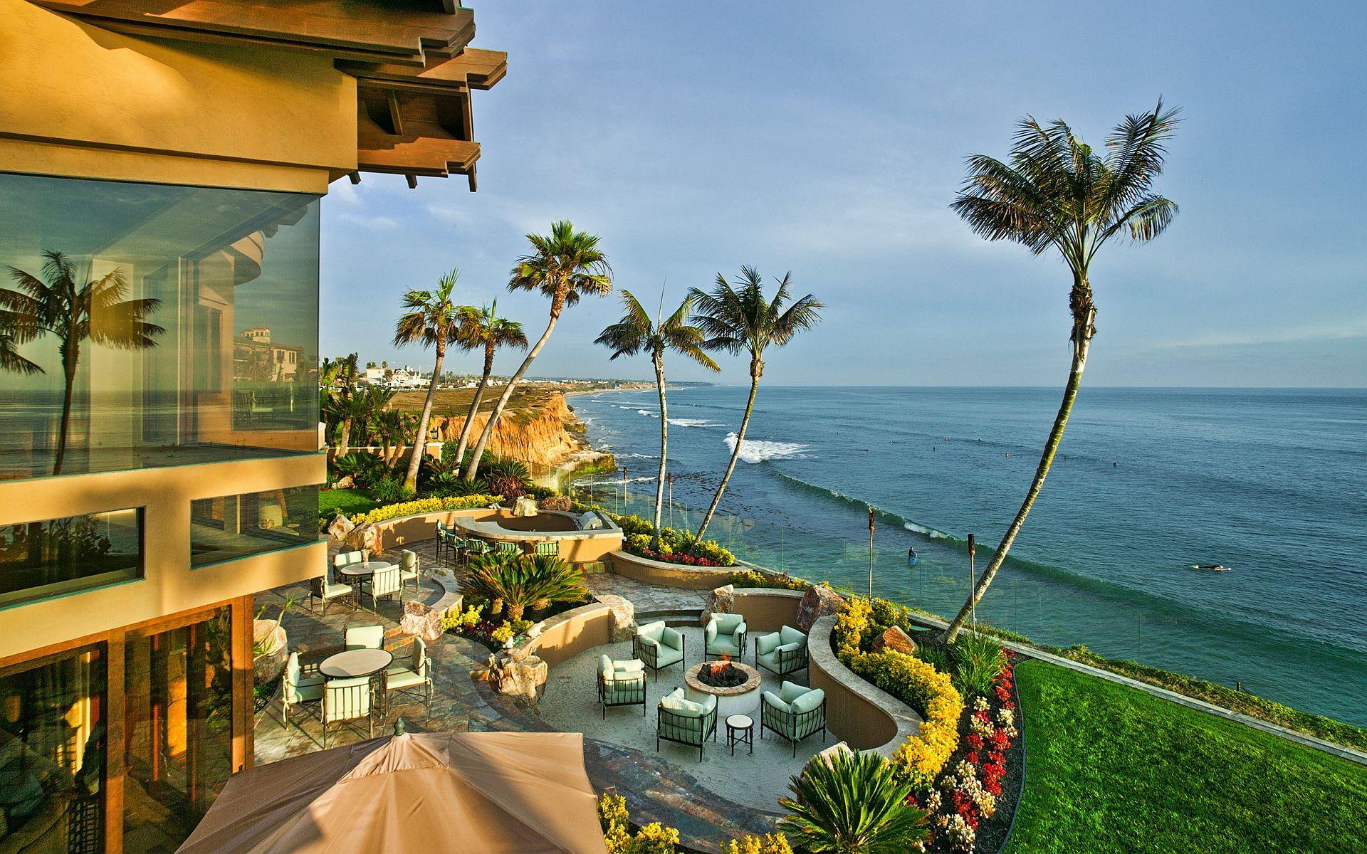 1920x1200 California Wallpaper San Diego Beach Houses HD Wallpaper