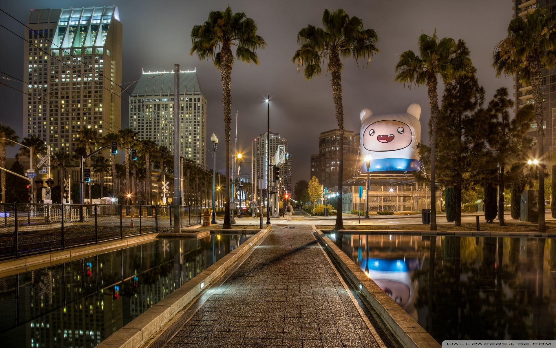 1920x1200 San Diego California At Night, cartoon, network wallpaper. San Diego California At Night, cartoon, network stock