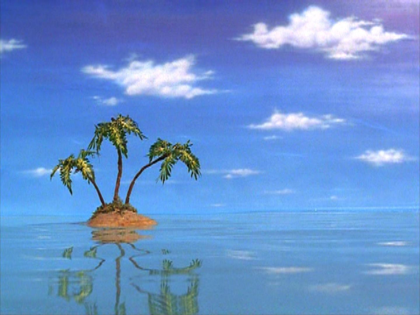1440x1081 spongebob island, Gambar
