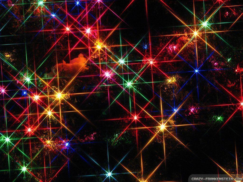 1024x768 Free Christmas Lights Wallpaper
