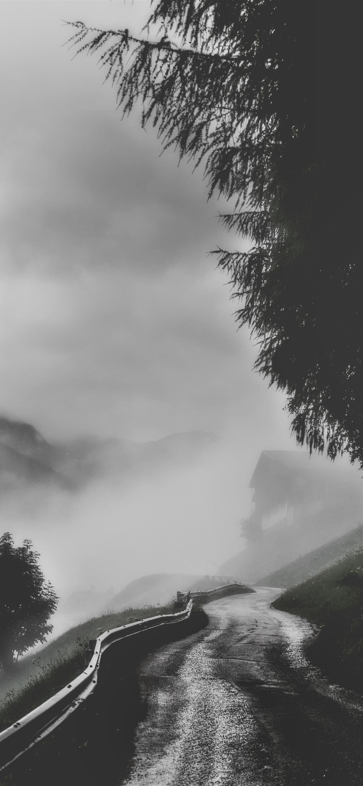1242x2688 Dark and rainy iPhone X Wallpaper Free Download