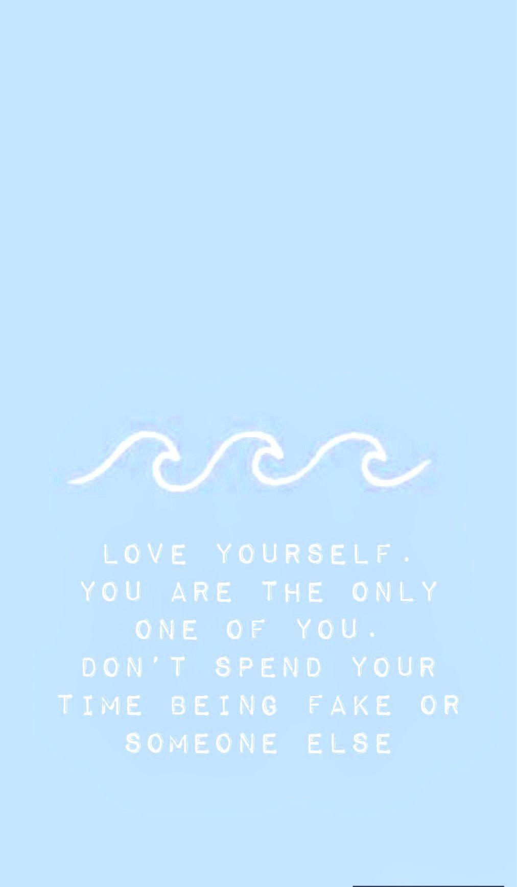 1012x1737 ladies and gentlemen, please please please live by this. Cute tumblr wallpaper, Blue wallpaper iphone, Cool blue wallpaper