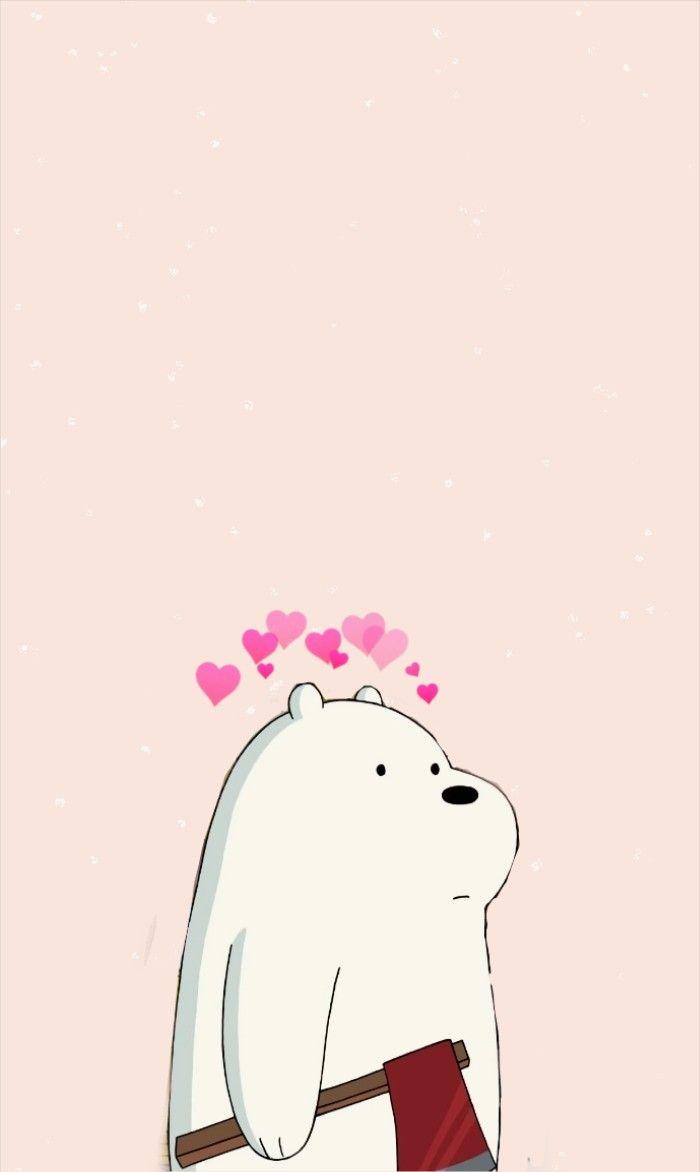 700x1172 we bare bears, ice bear ♡. Lukisan disney, Beruang kutub, Boneka hewan