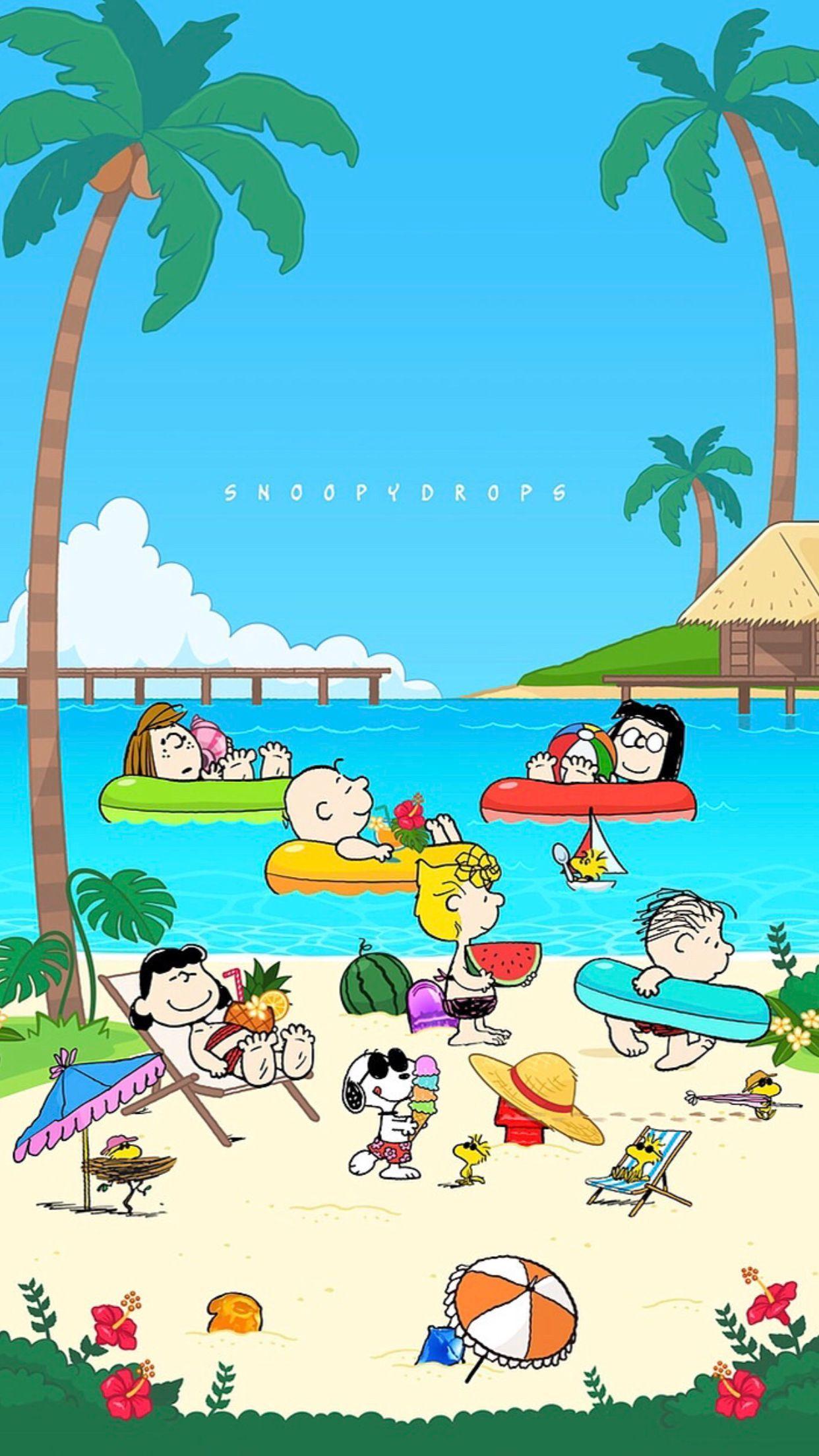 Snoopy Summer Wallpapers - Top Free Snoopy Summer Backgrounds