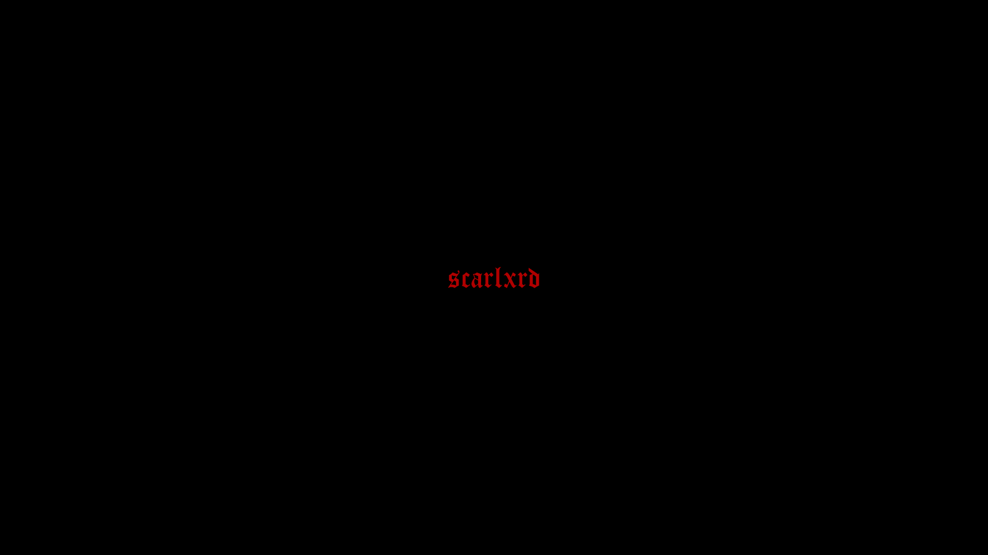 1920x1080 Fan Made Scarlxrd Wallpaper