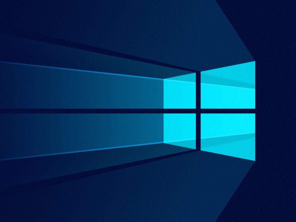 1024x768 Windows 10 Flat Wallpaper