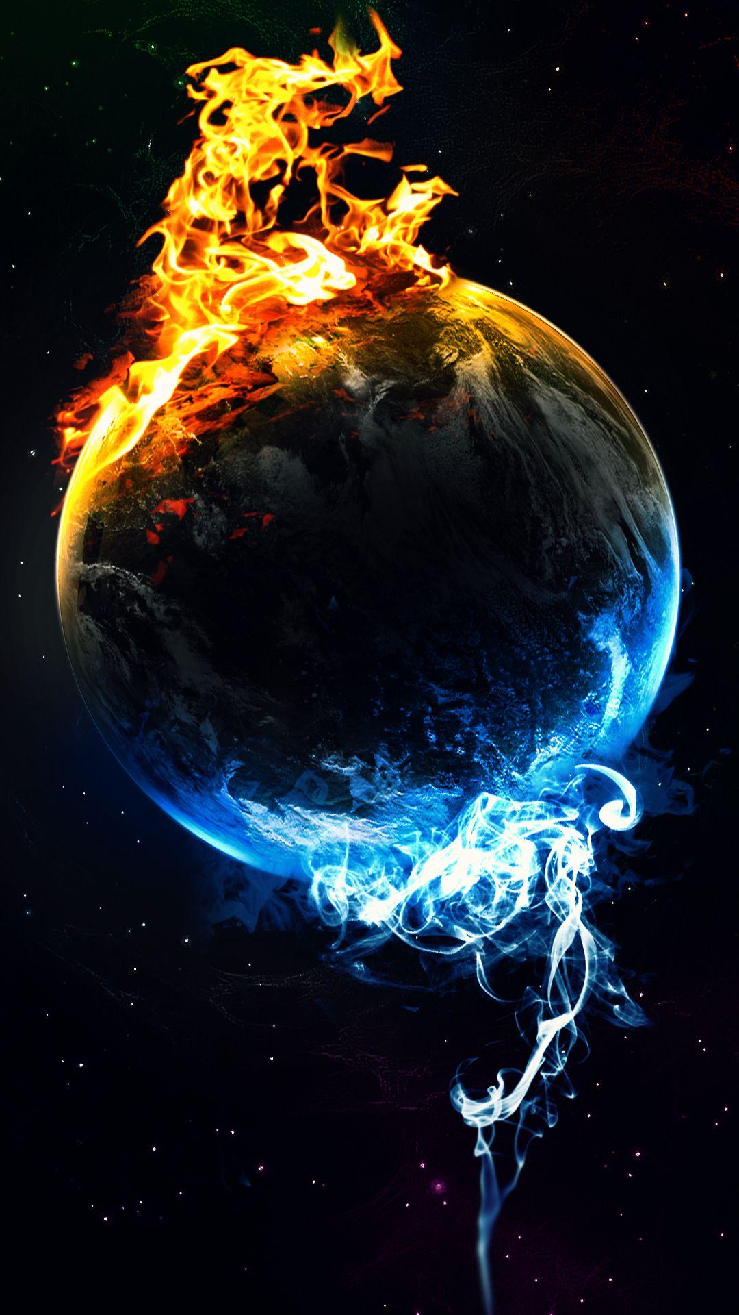 1080x1920 Dark Earth iPhone Background