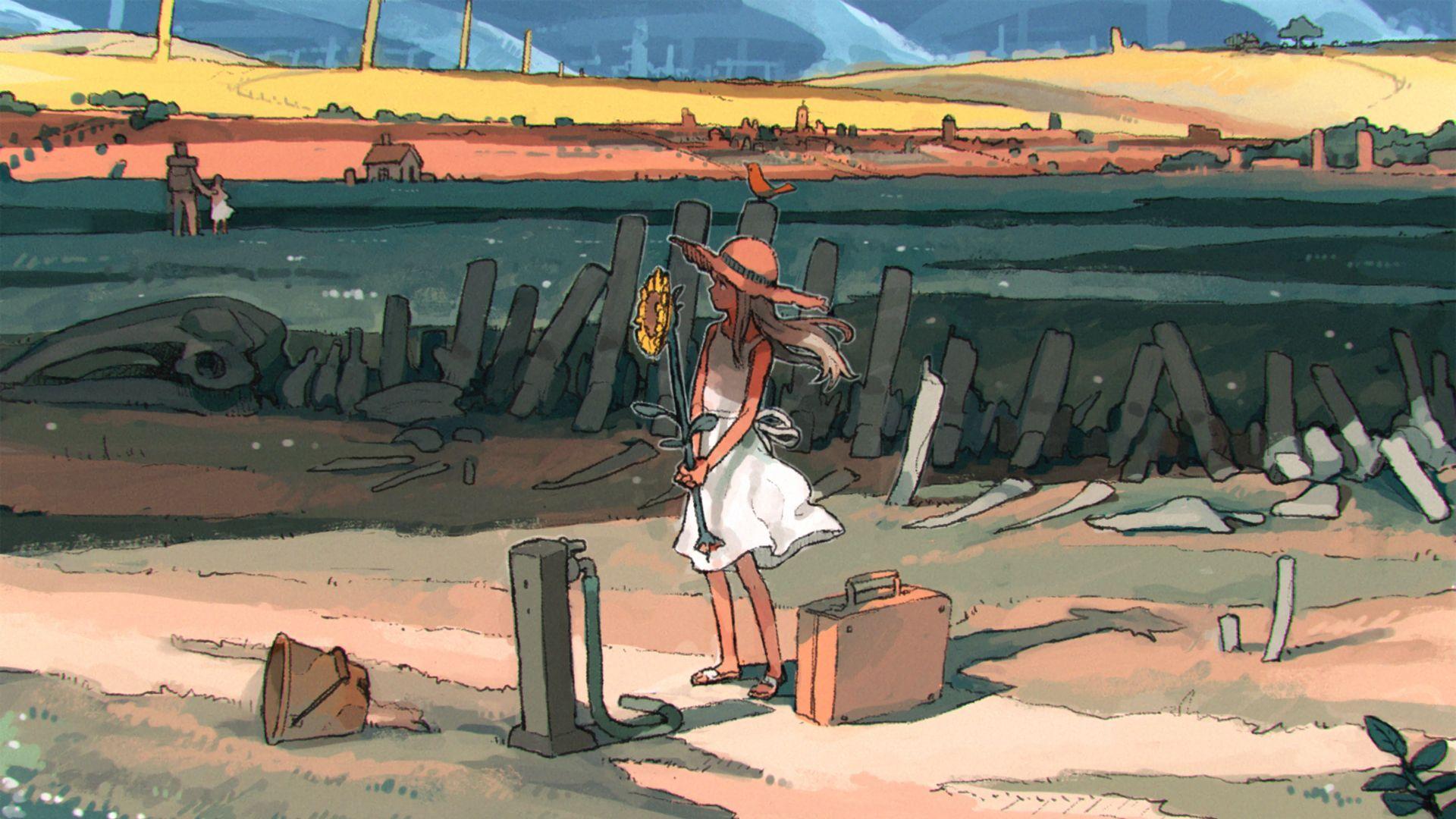 1920x1080 Anime Scenery HD Wallpaperx1080