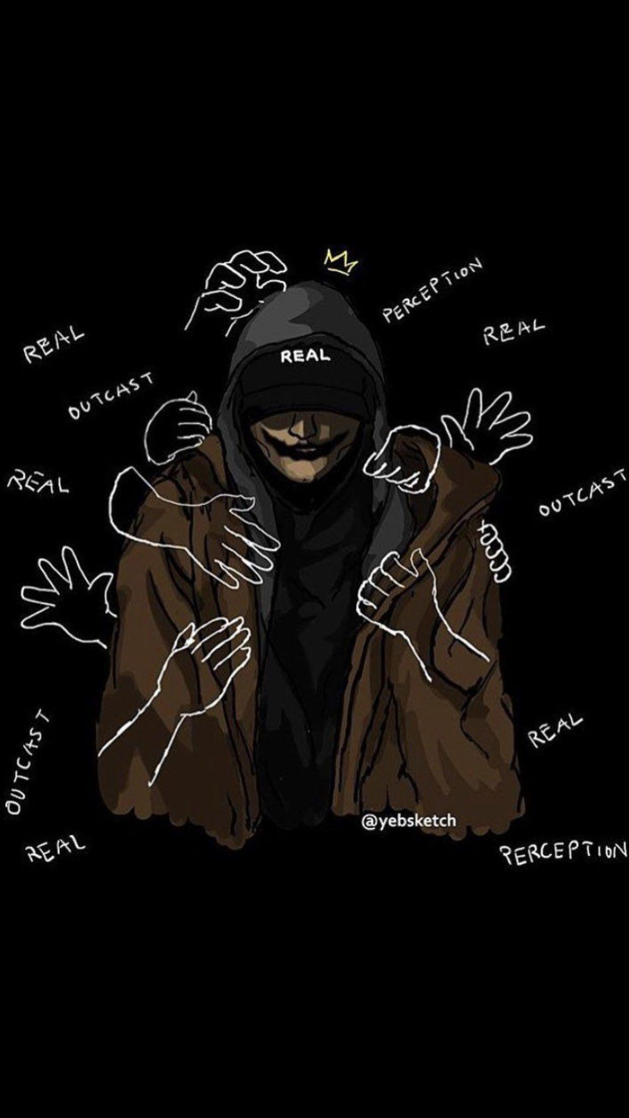 1242x2208 Dope Cartoon Wallpaper
