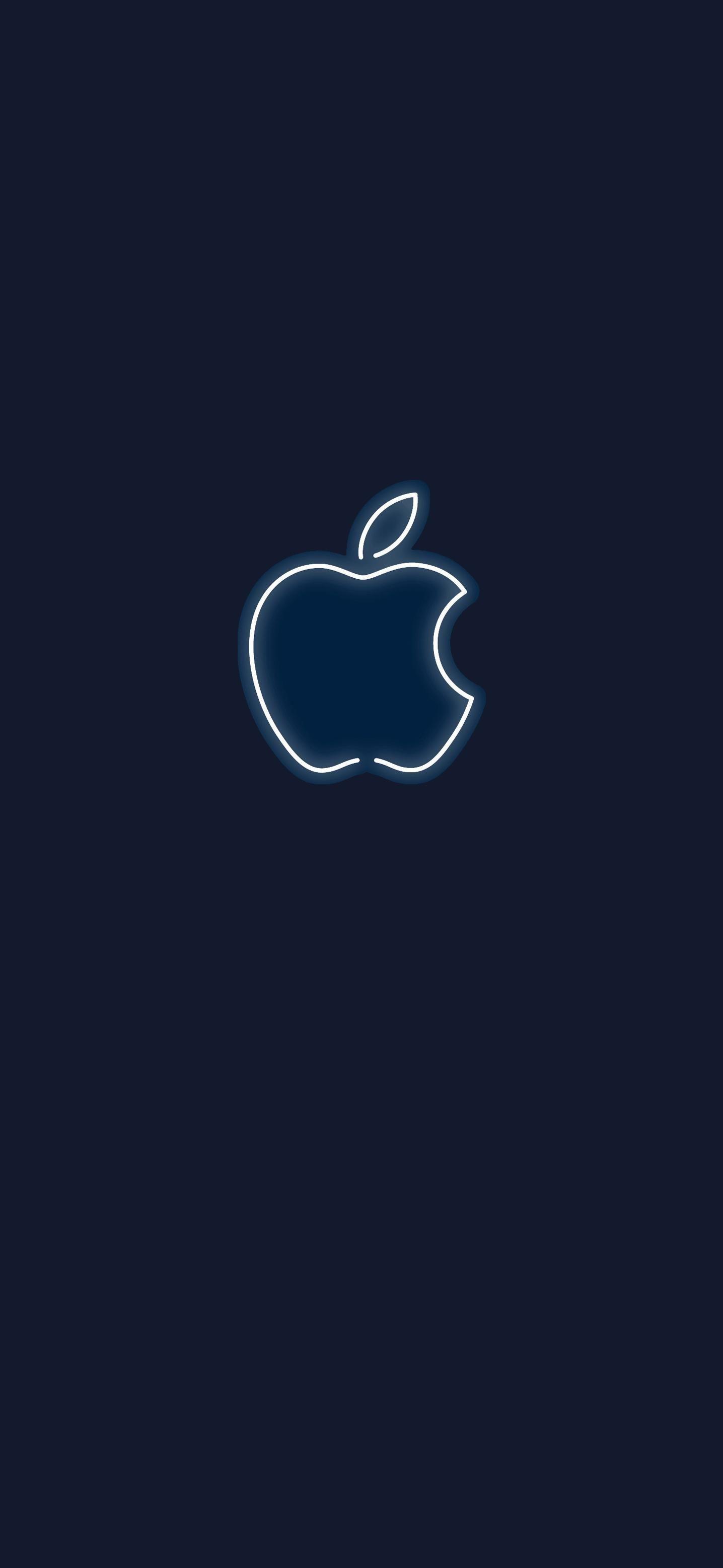 Neon Apple Logo Wallpapers Top Free Neon Apple Logo Backgrounds Wallpaperaccess