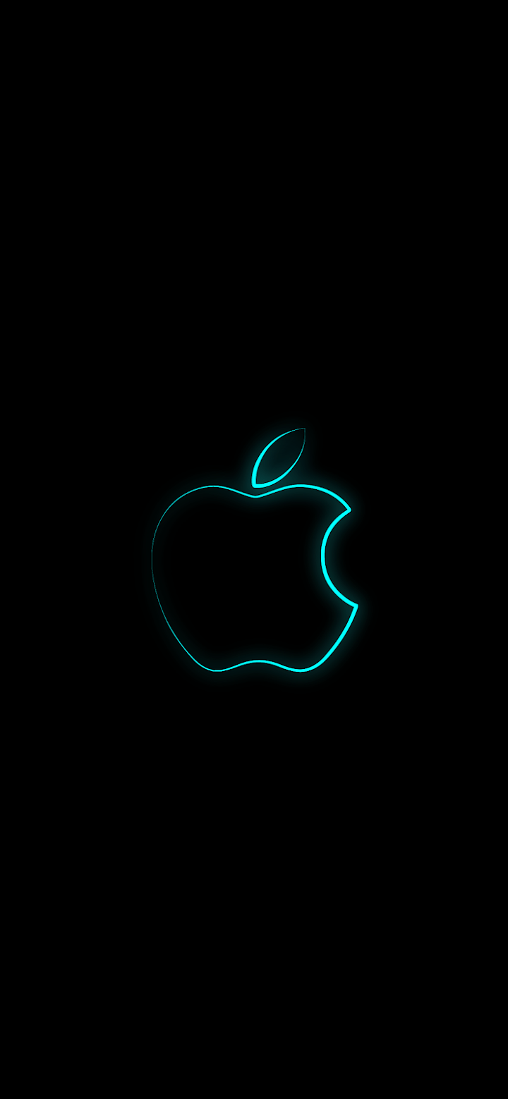 Neon Apple Logo Wallpapers Top Free Neon Apple Logo Backgrounds