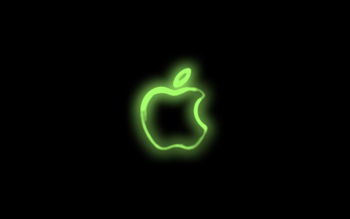 1131x707 Neon Green Background. neon wallpaper by iville for full size click download apple neon. Apple logo wallpaper, Neon wallpaper, Apple wallpaper