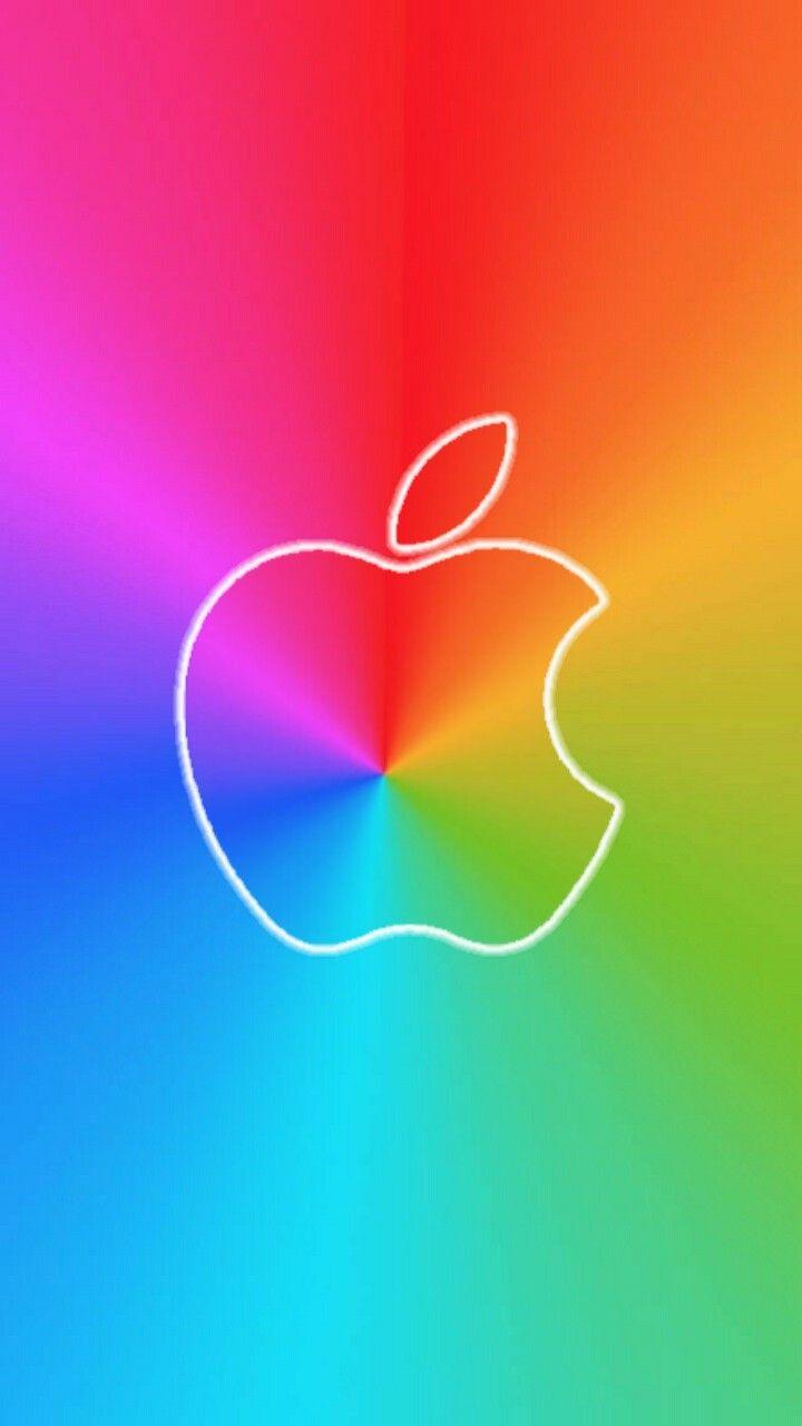 Neon Apple Logo Wallpapers - Top Free Neon Apple Logo Backgrounds ...