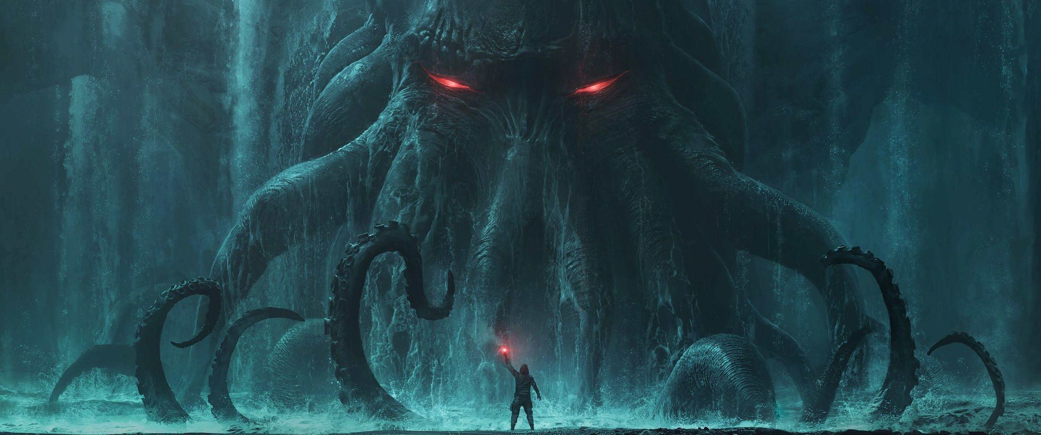 Iphone 11 Pro Max Wallpaper 4k Fantasy Monster Cthulh - vrogue.co