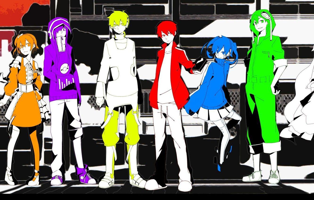 1332x850 Wallpaper anime, characters, Kagerou Project, The project hot Fog, Project a Sultry mist image for desktop, section сёнэн
