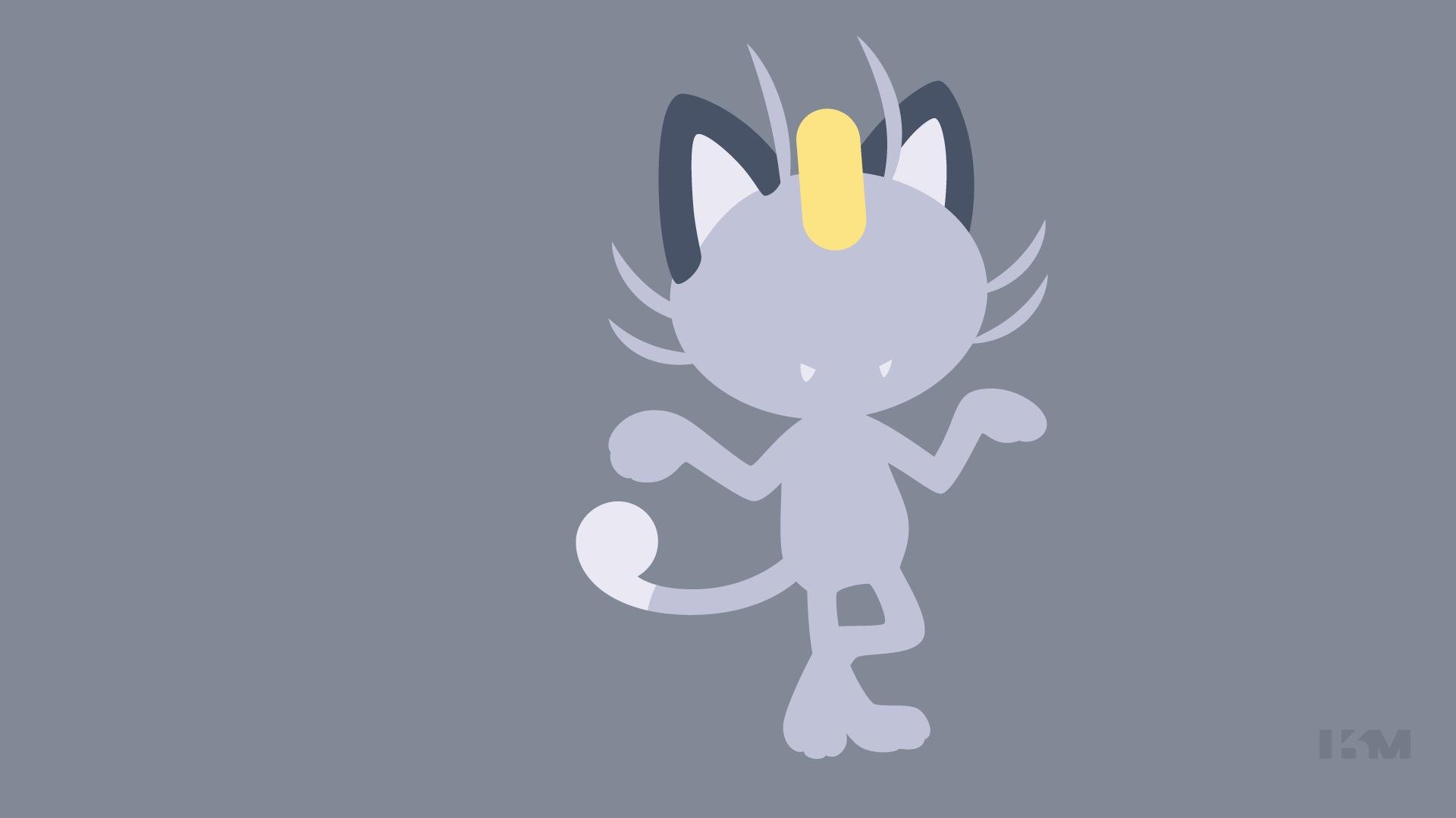 1920x1080 Alolan Meowth Pokemon Sun and Moon Wallpaper