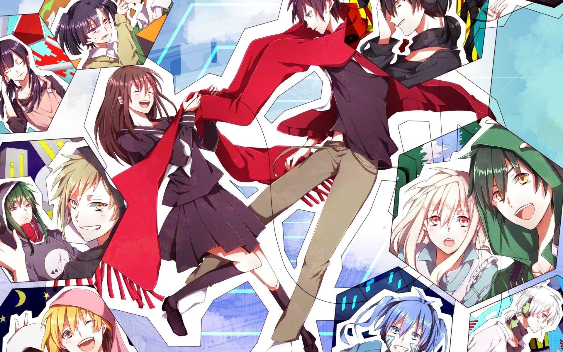 1920x1200 Download 1920x1200 Kagerou Project, Tateyama Ayano, Kisaragi Shintaro Wallpaper for MacBook Pro 17 inch