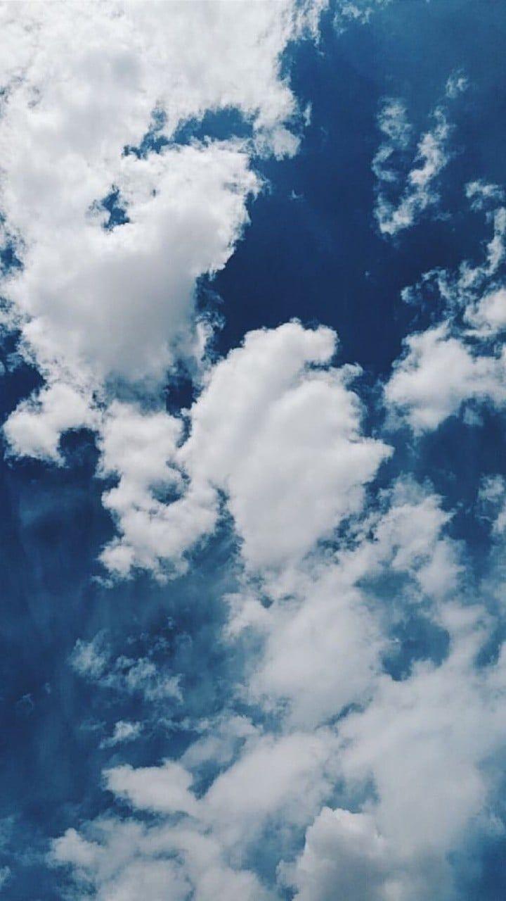 720x1280 Image discovered by KK_Kaska. Find image and videos about wallpaper, clouds and patterns on We. Clouds wallpaper iphone, Blue sky wallpaper, iPhone wallpaper sky