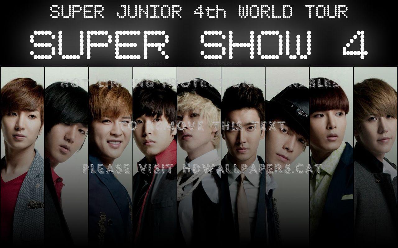 1280x800 Super Junior Super Show 4 Yesung Kyuhyun