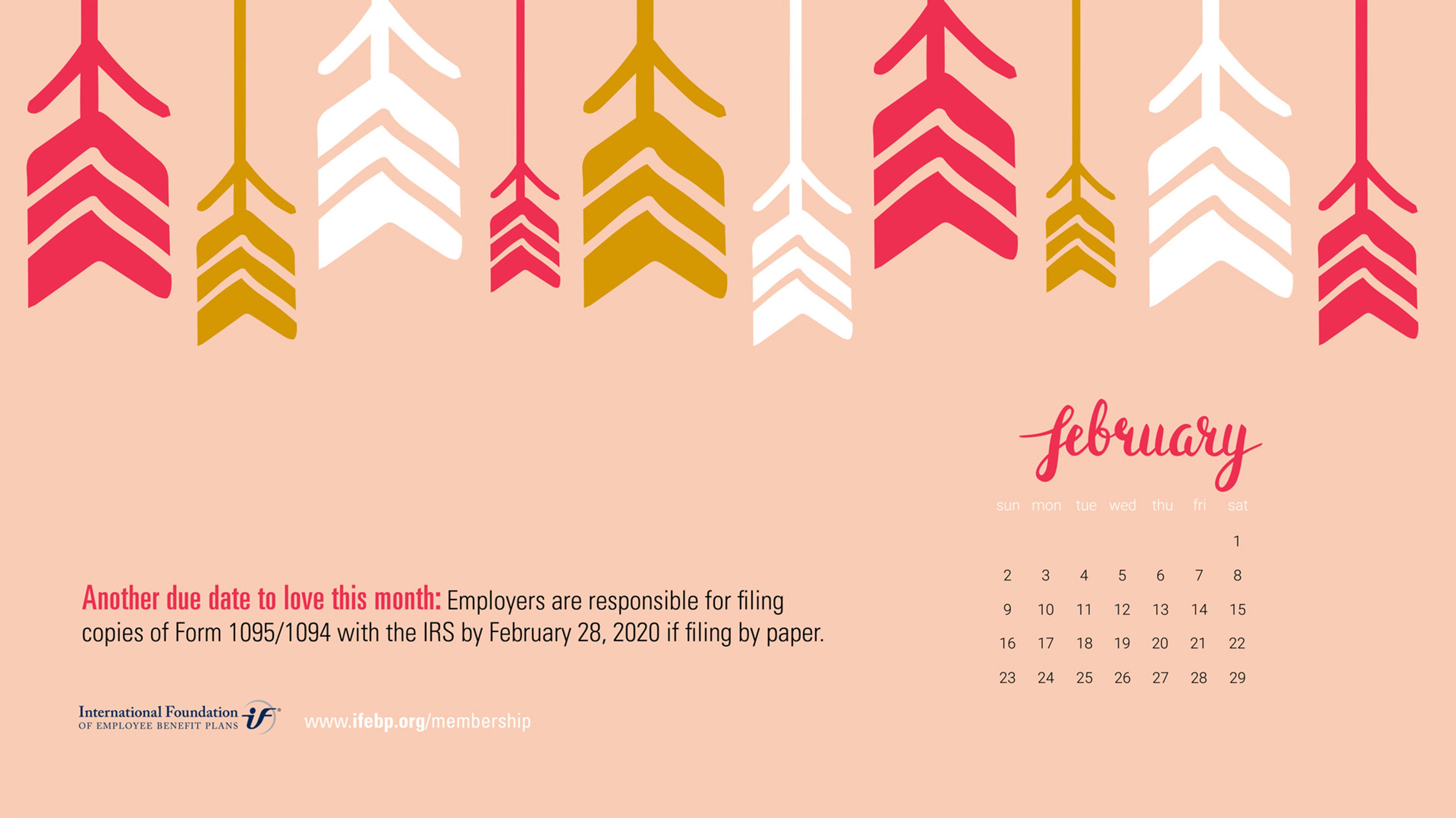 5334x3000 International Foundation Calendar Desktop Wallpaper