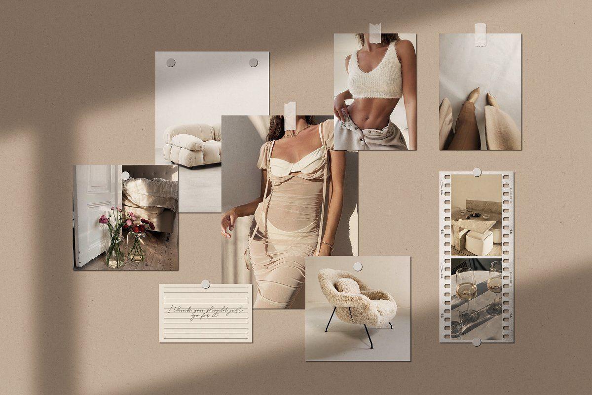 1200x800 Realistic Mood Board Mockups PSD. Aesthetic desktop wallpaper, Mood board, Macbook wallpaper
