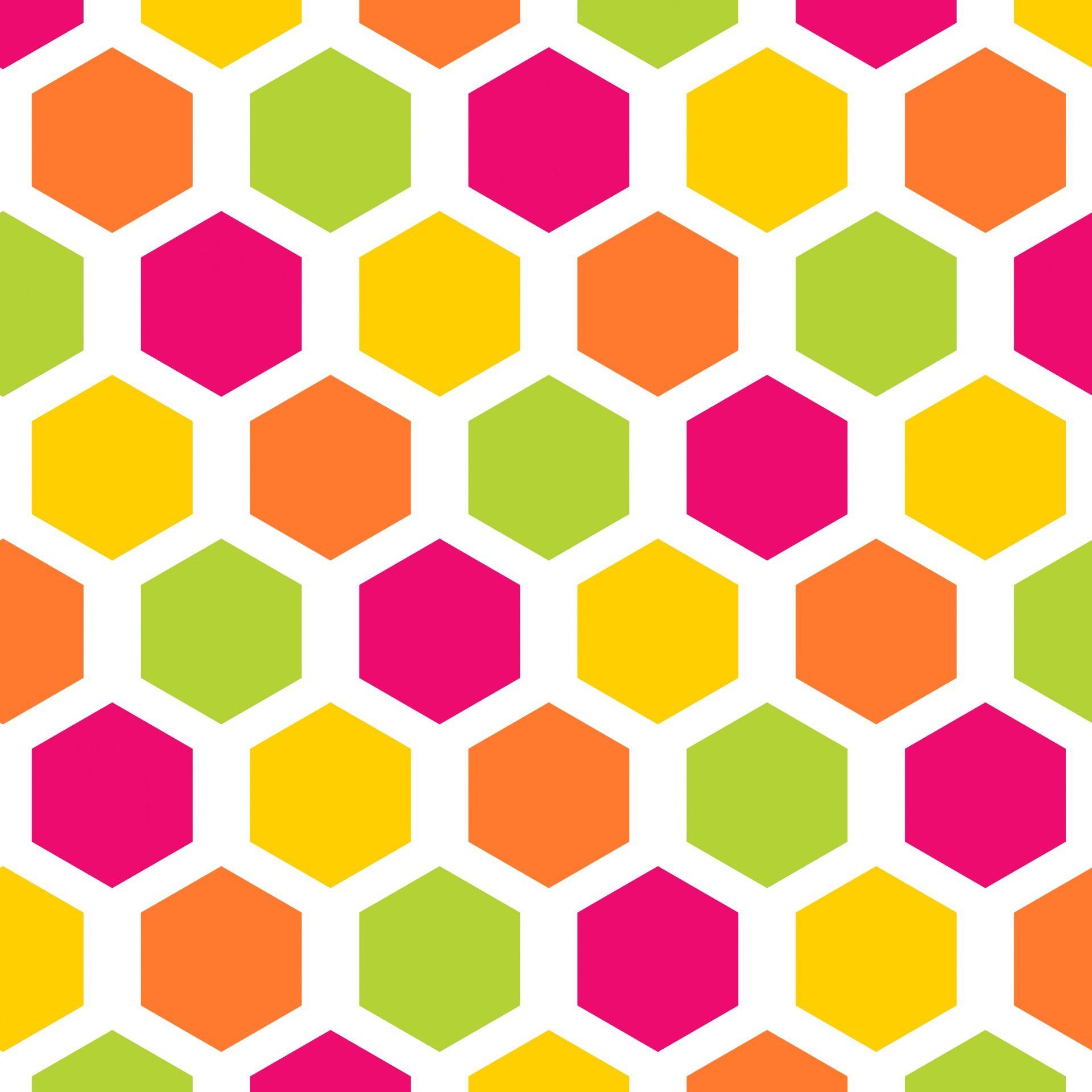 1920x1920 Hexagon Seamless Pattern Wallpaper Free Domain Picture
