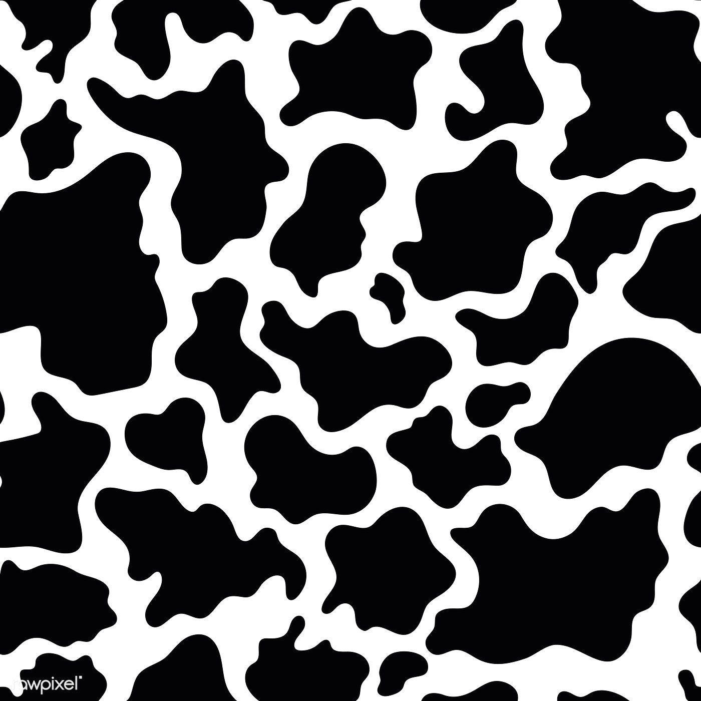 1400x1400 Cow skin seamless pattern vector. free image. Seamless pattern vector, Cow print wallpaper, Cow vector