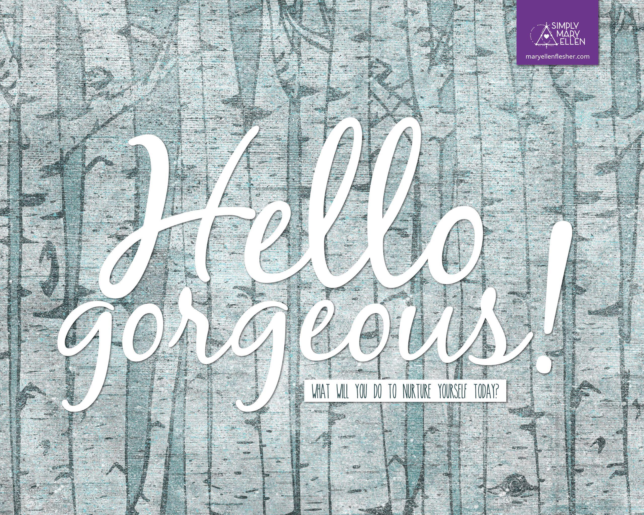 2560x2048 Hello Gorgeous. Pranasoma for your healing journey