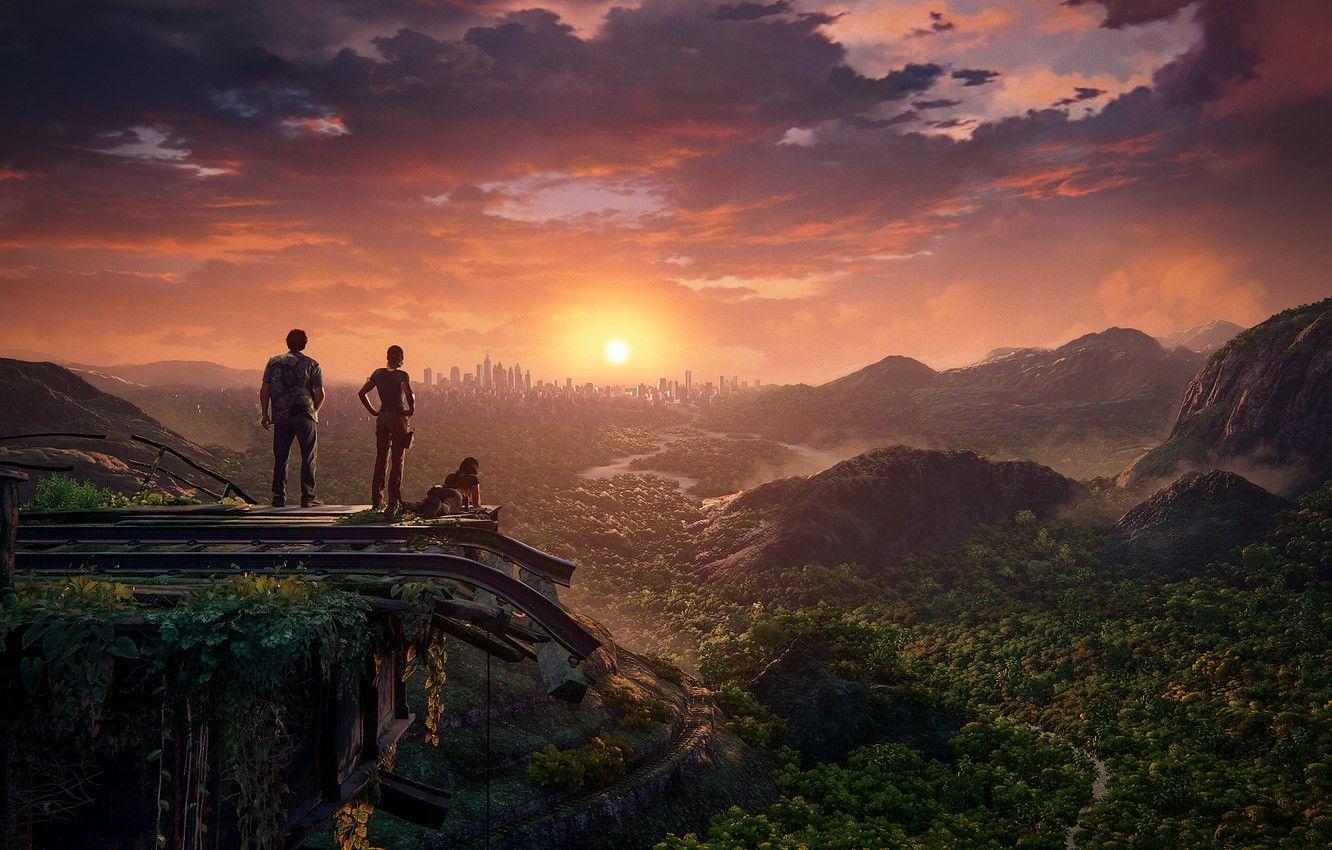 1332x850 Wallpaper Chloe Frazer, Nadine Ross, Uncharted: The Lost Legacy, Sam Drake image for desktop, section игры