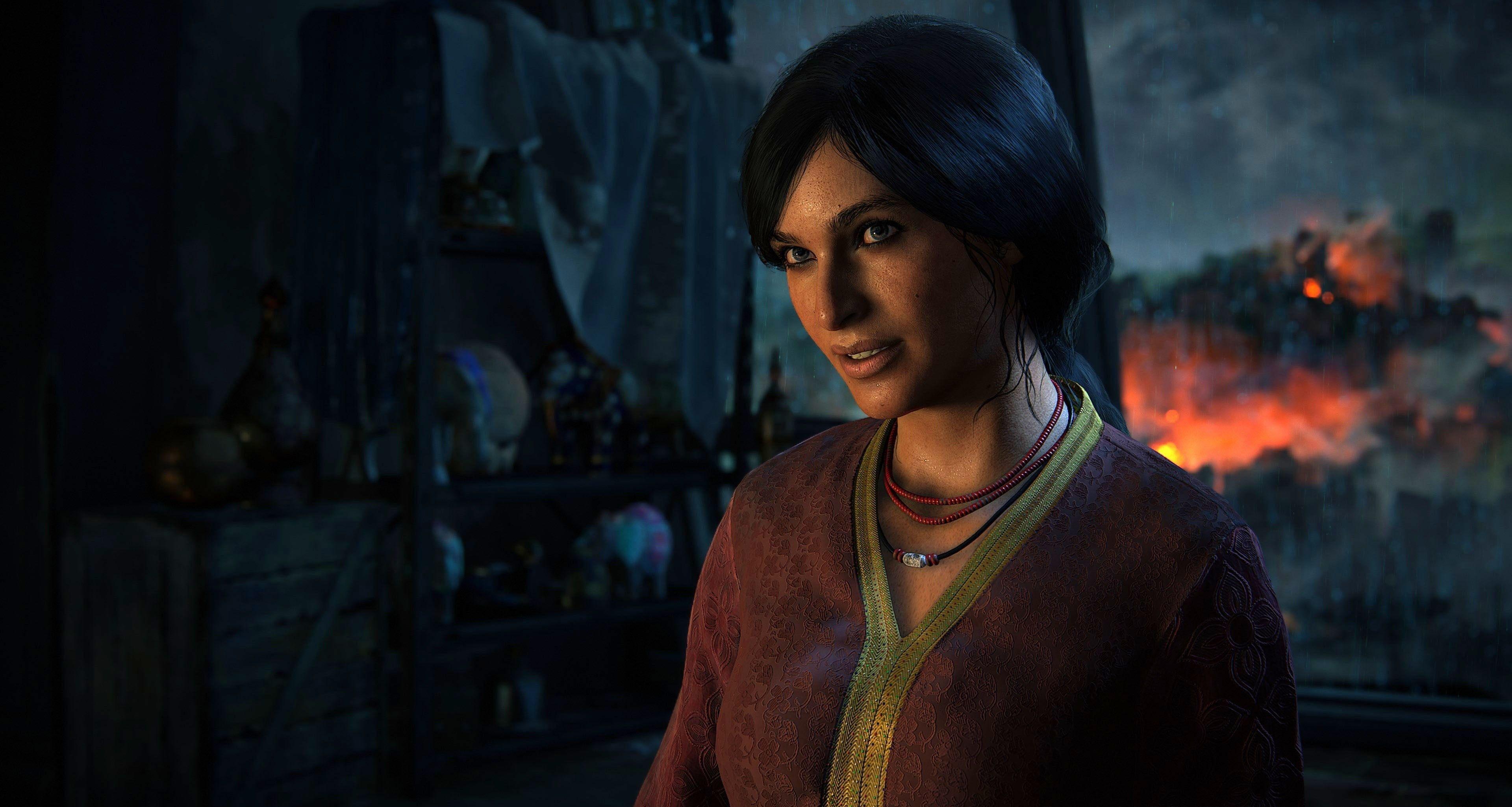 3840x2050 Uncharted: The Lost Legacy Anime Image Board
