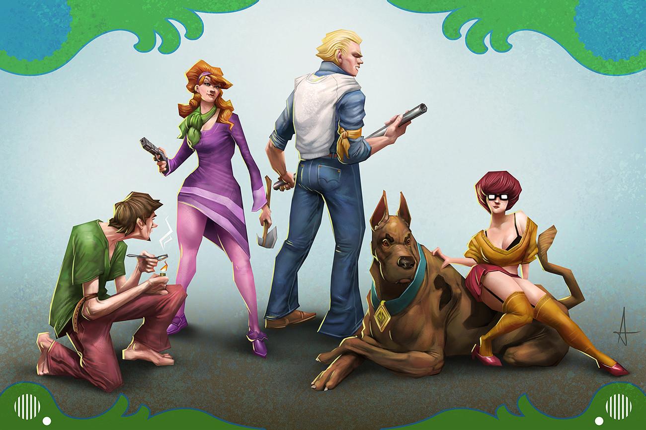 1300x866 Scooby Doo Wallpaper, 0.35 Mb