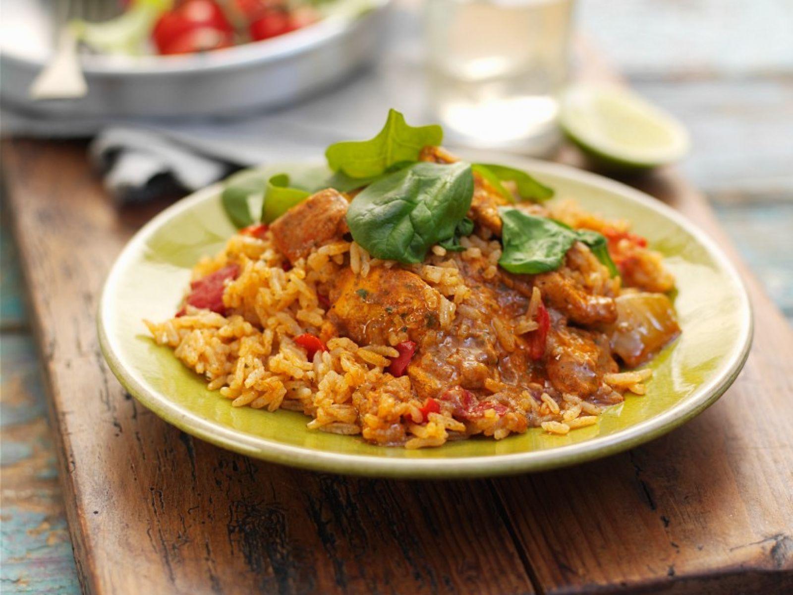 1600x1200 Tandoori Chicken with Rice recipe. Eat Smarter USA