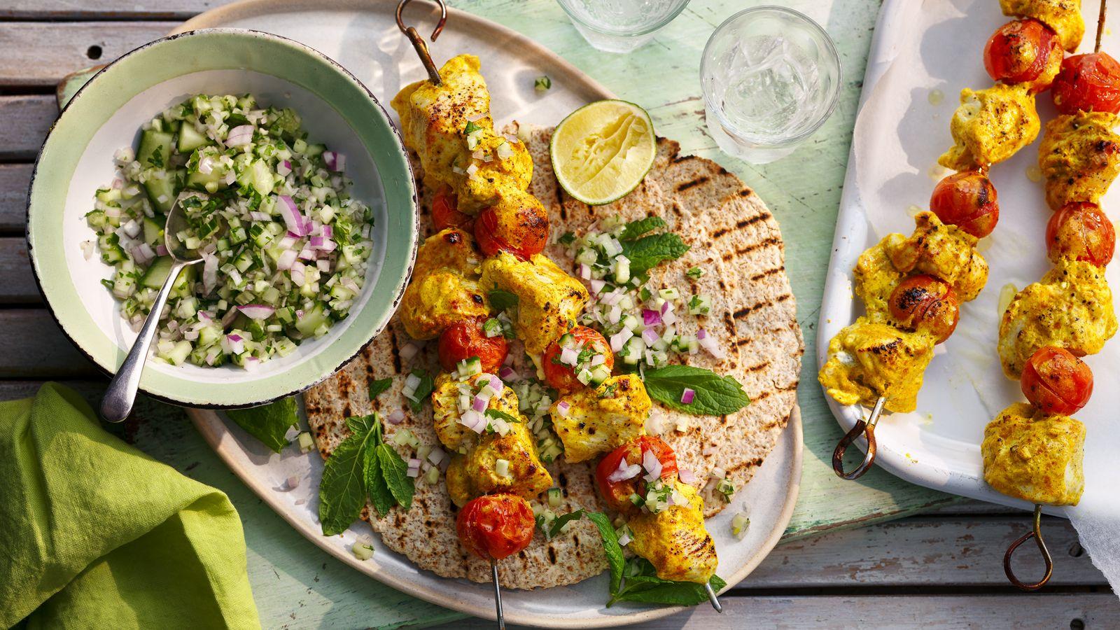 1600x900 Healthy tandoori chicken kebabs recipe