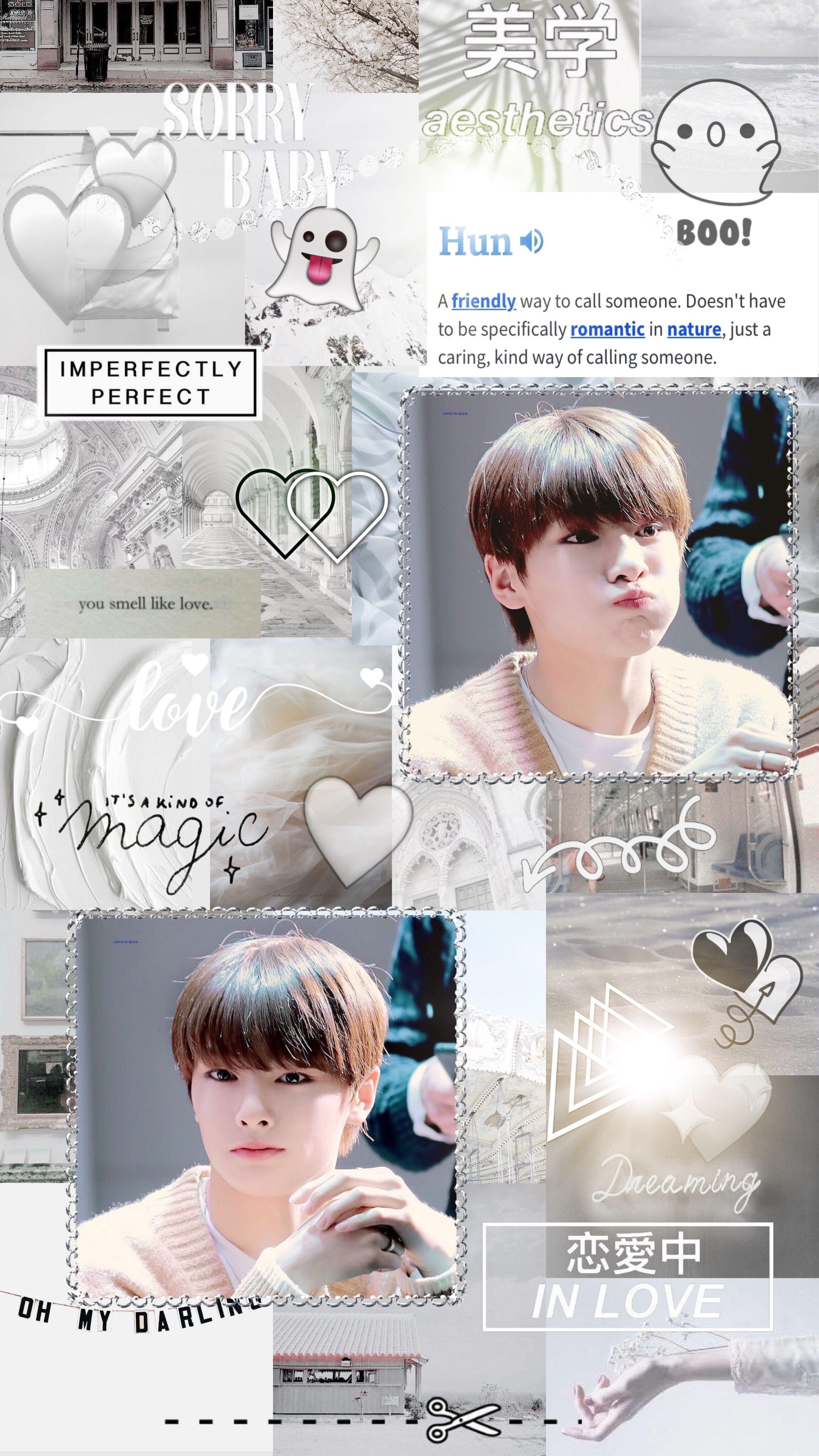 2304x4096 Skz jeongin white aesthetic wallpaper/ moodboard