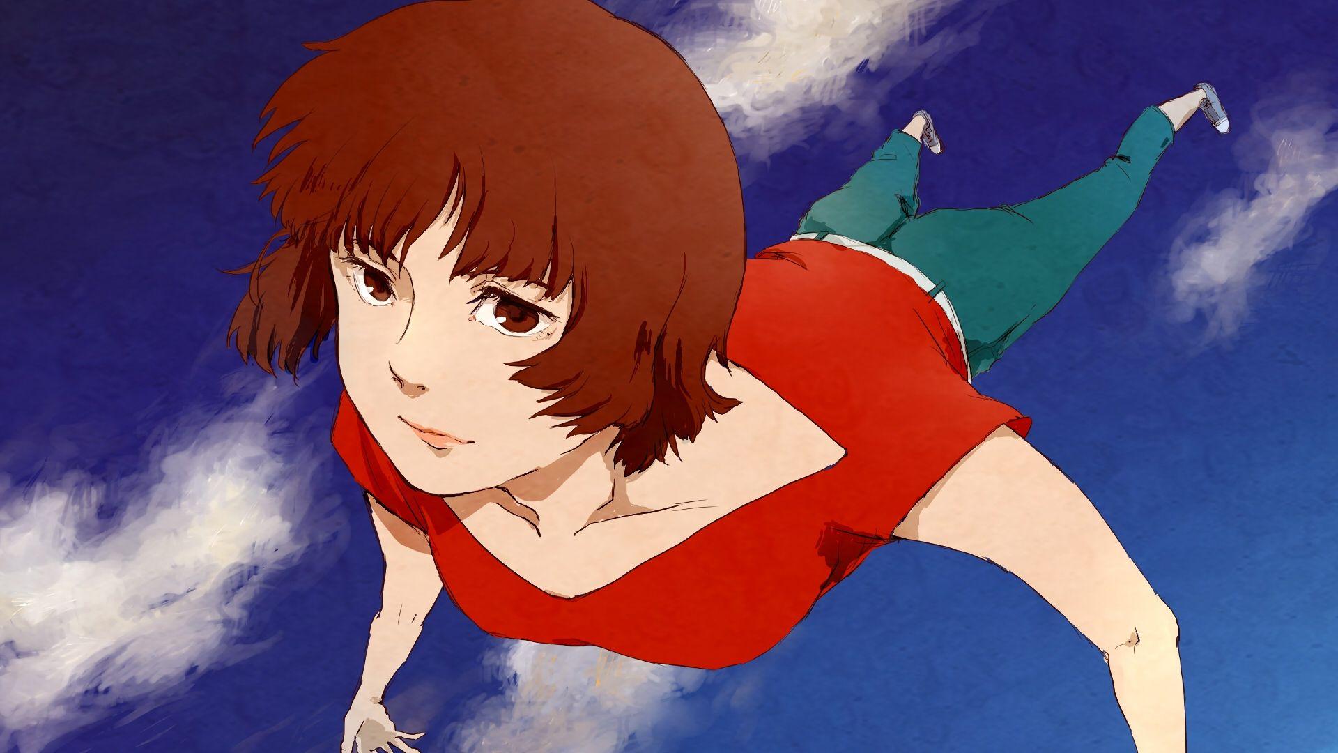1920x1080 Download Wallpaper 1920x1080 69hara, paprika, paprika character, girl, flying, sky Full HD 1080p HD Background