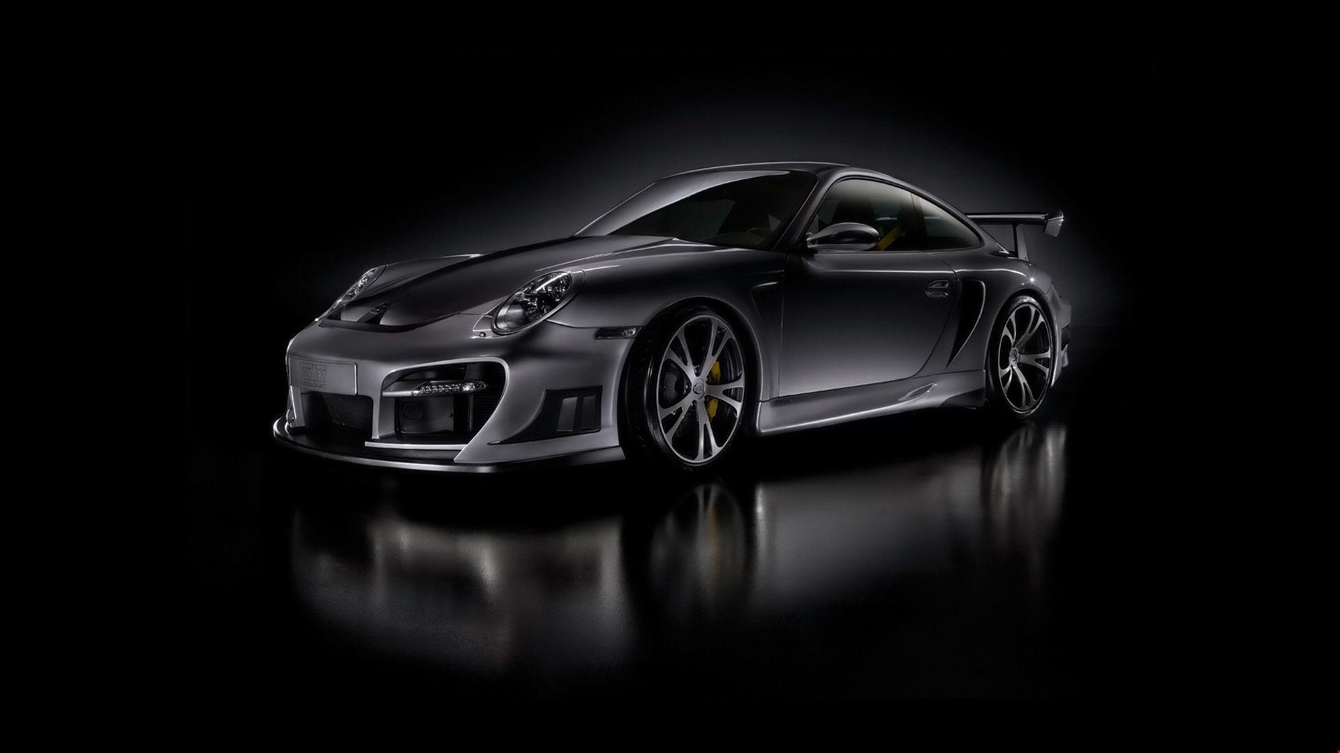 1920x1080 1k Dark Porsche GT Street Racing HDTV 1080p Background
