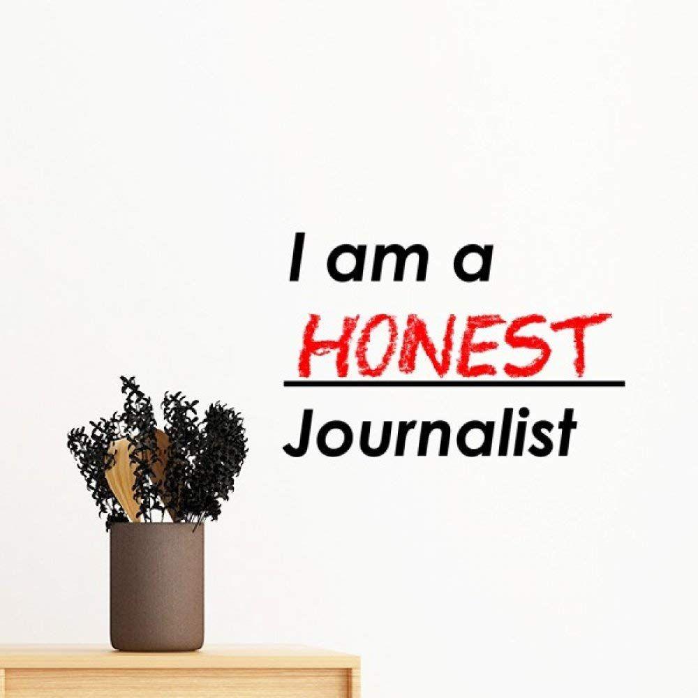 1000x1000 Buy DIYthinker Quote I Am A Honest Journalist Removable Wall Sticker Art Decals Mural DIY Wallpaper for Room Decal 50cm 50cm Multi Online at Low Prices in India