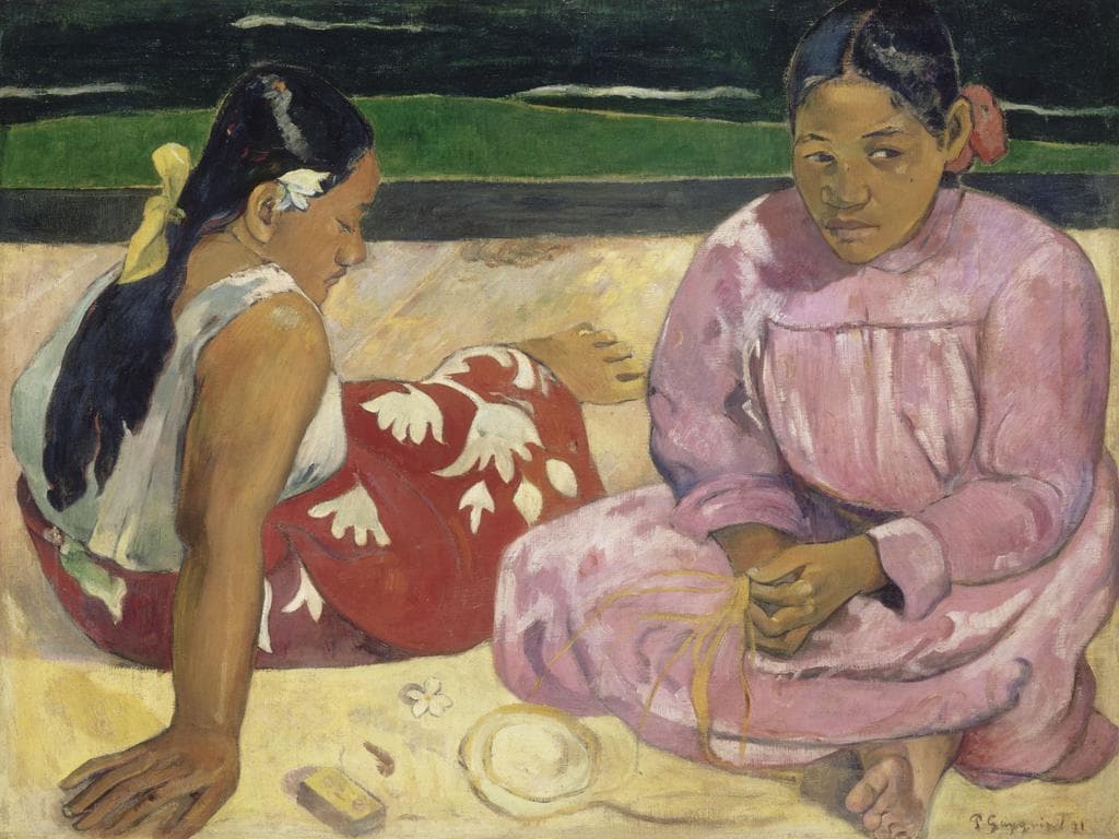 1024x768 Bright colours masked French artist Paul Gauguin's dark reality