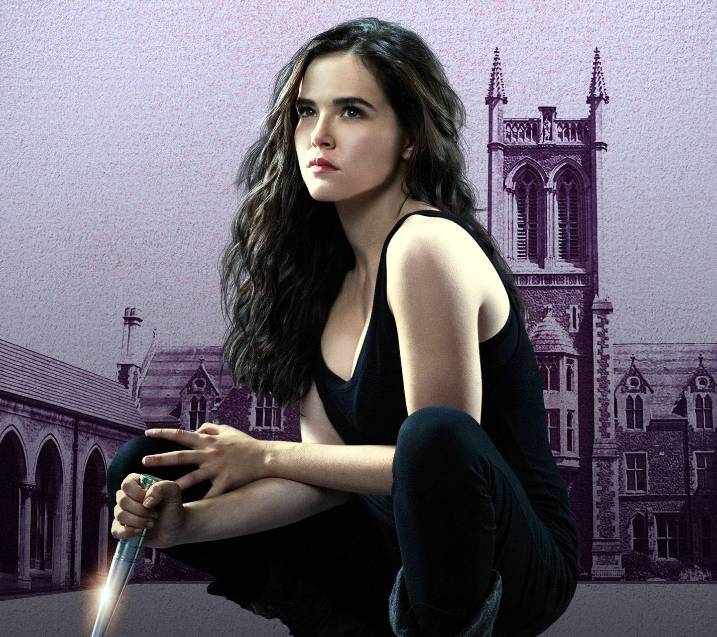 1440x1280 Zoey Deutch wallpaper