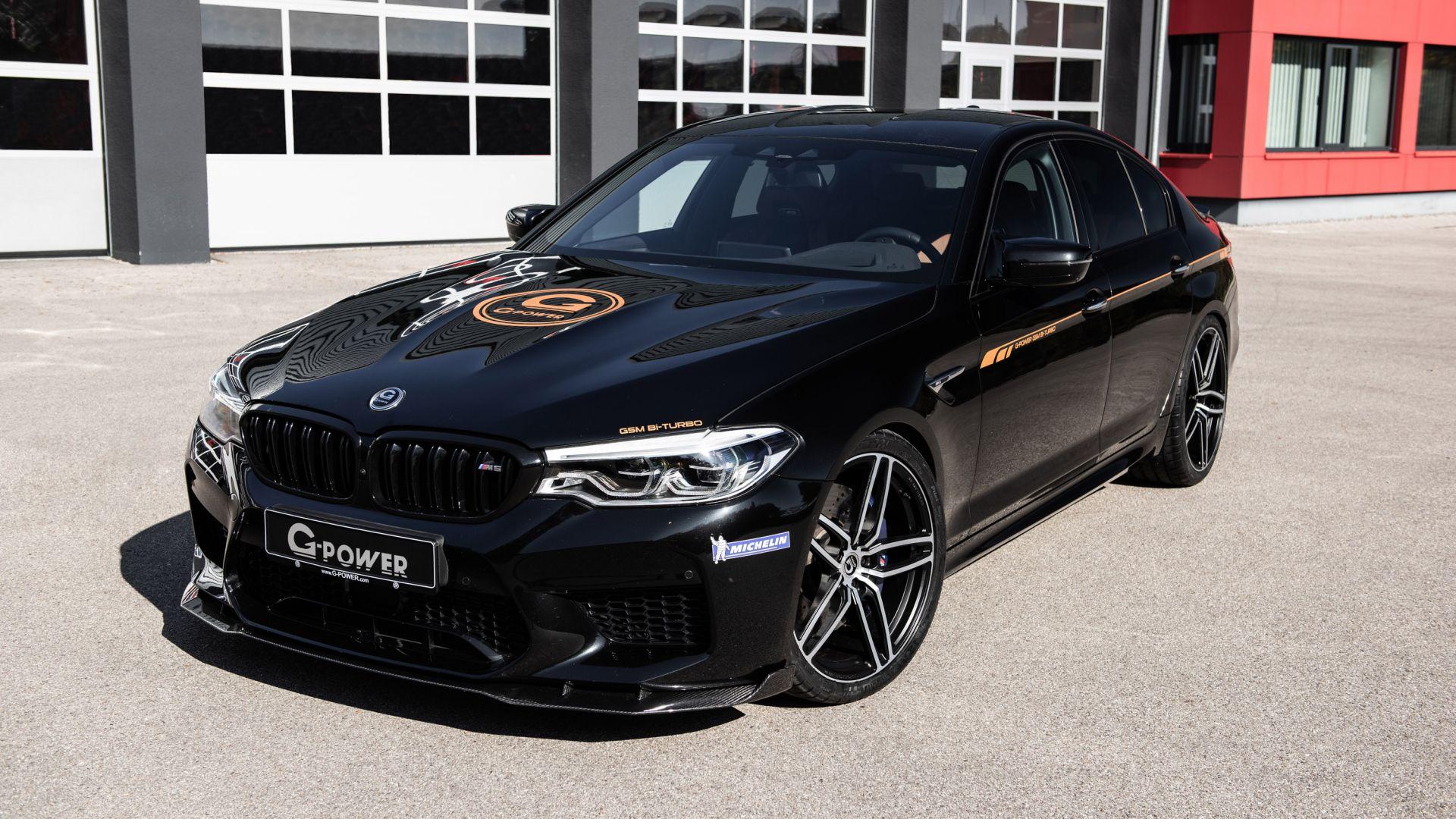 1920x1080 BMW M5 G Power F90 2018. Desktop Wallpaper. 1920x1080