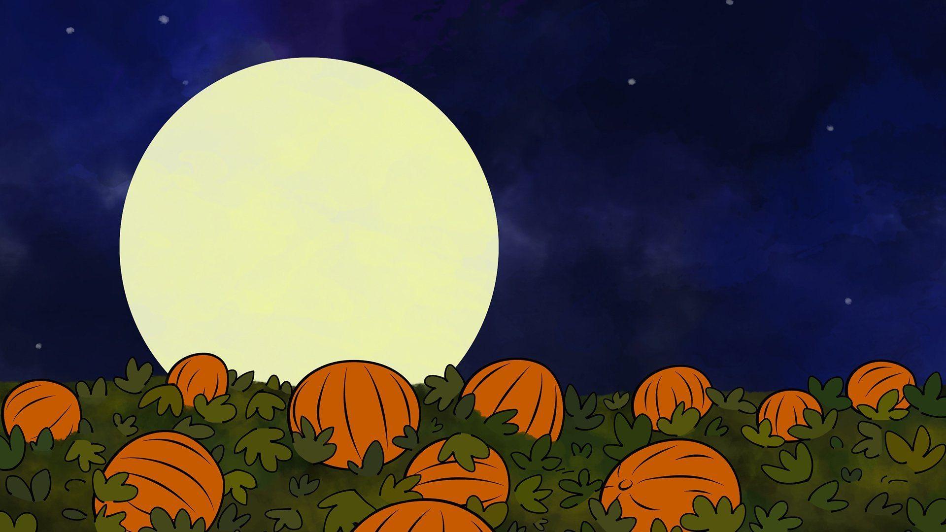 1920x1080 Bikini Bottom Pumpkin Patch. SpongeBob New Fanon