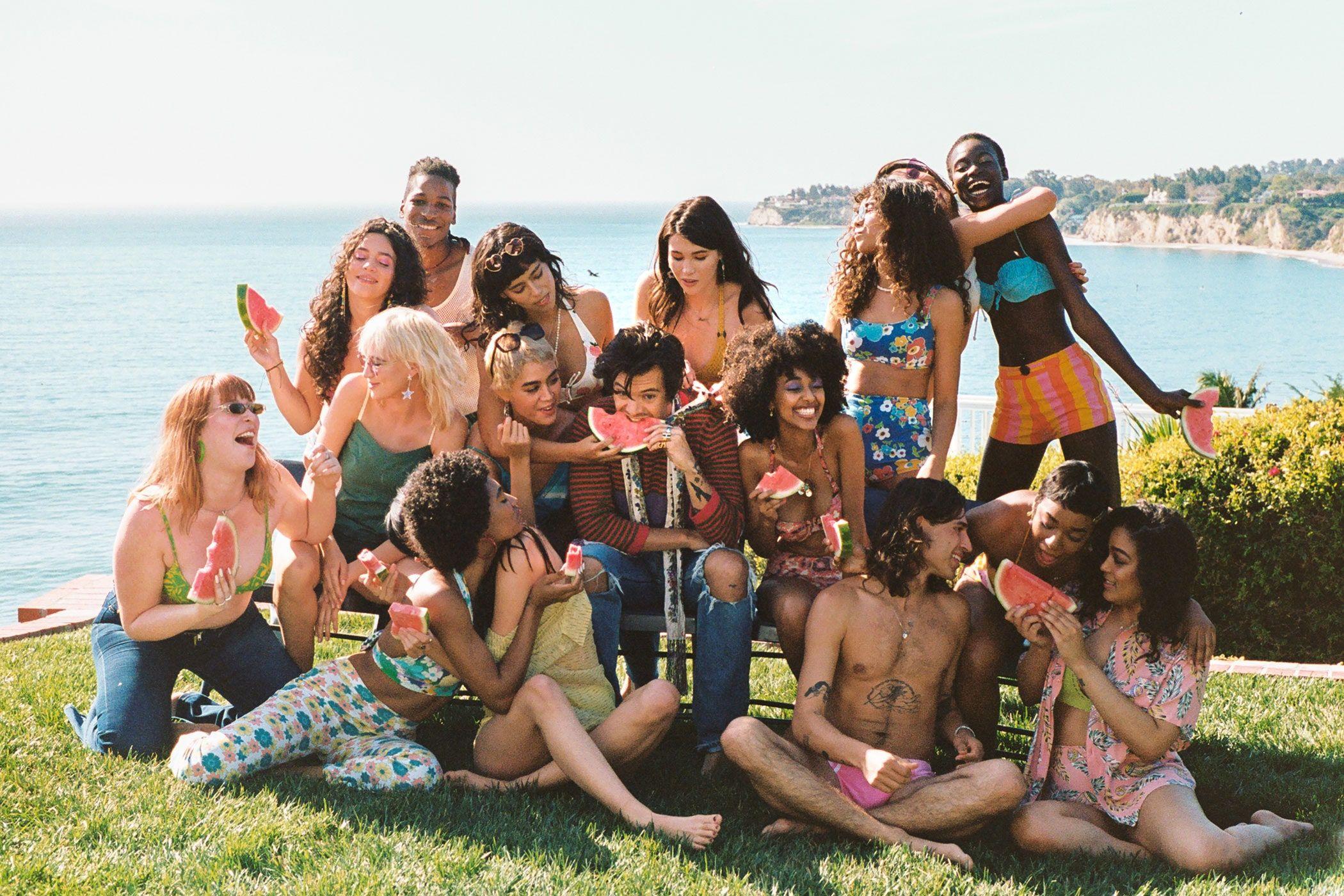 2100x1400 Harry Styles's New Video Is a Rollicking Summer of Love Fantasy