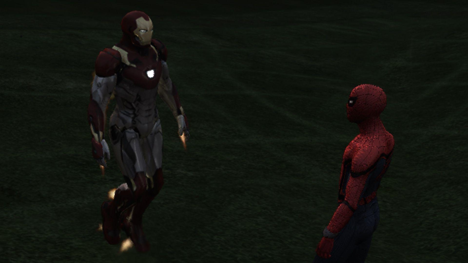 1920x1080 Iron Man Mark 47 (Spider Man Home Coming) [Add On Ped] 1.3