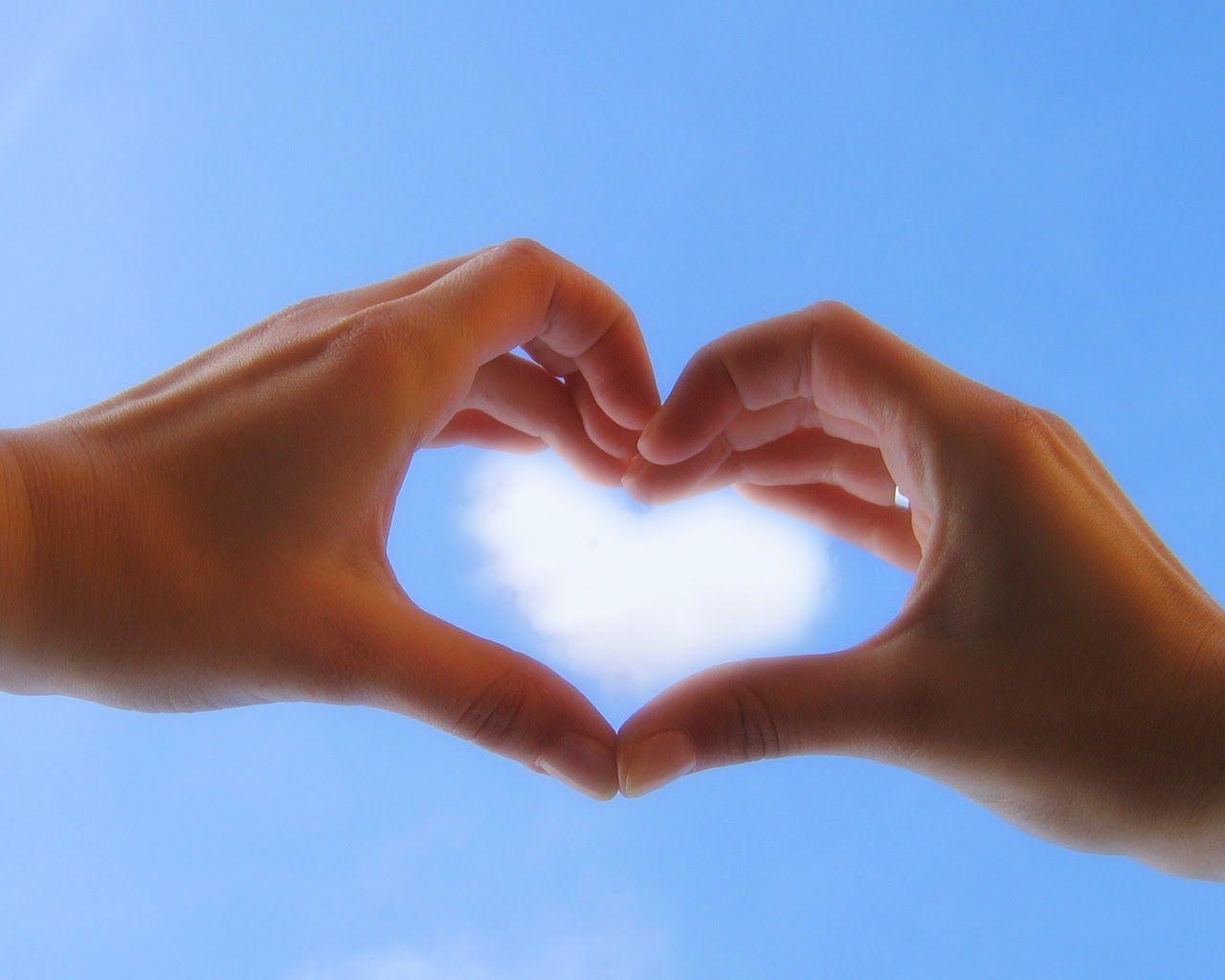 Couple Hands Heart Shape HD Couple Wallpapers  HD Wallpapers  ID 74048